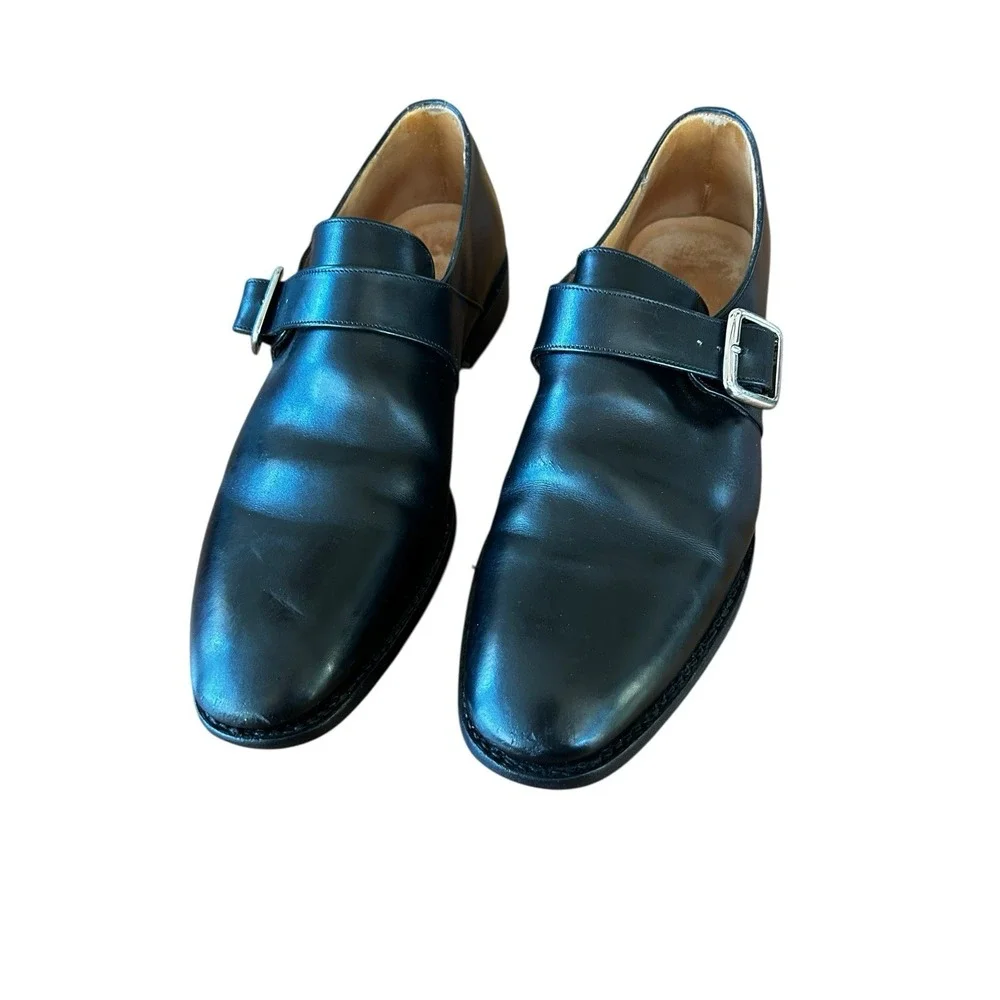 Church's Westbury‎ Custom Grade Monk Strap Shoe Black UK 10 D?
